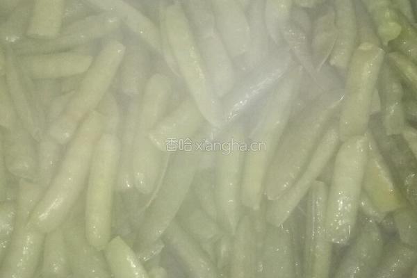 蒸甜豌豆荚的做法图解3
