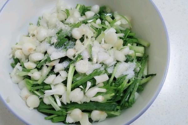 小蒜炒鸡蛋的做法图解5