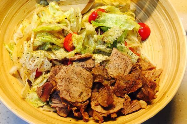 牛肉沙拉的做法图解18