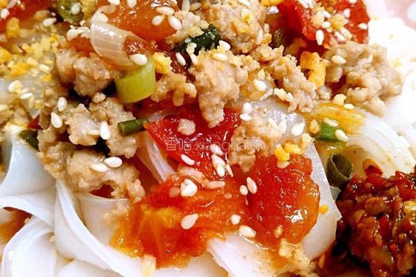 妈妈味番茄肉汁凉拌粉的做法图解11