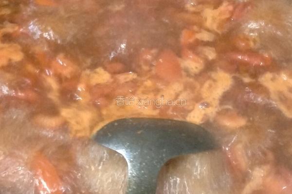妈妈味番茄肉汁凉拌粉的做法图解6