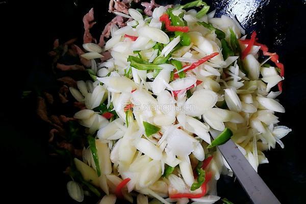 蒲菜肉丝小炒～的做法图解10