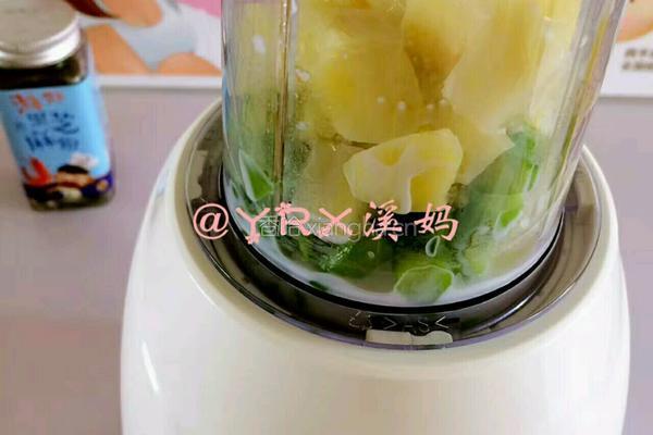 豌豆芦笋浓汤的做法图解7