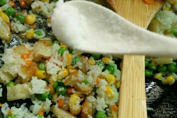 什锦炒饭的做法图解9
