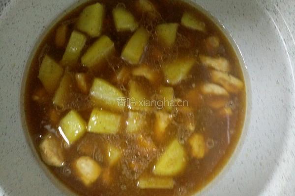 蚝油土豆肉丁盖饭的做法图解8