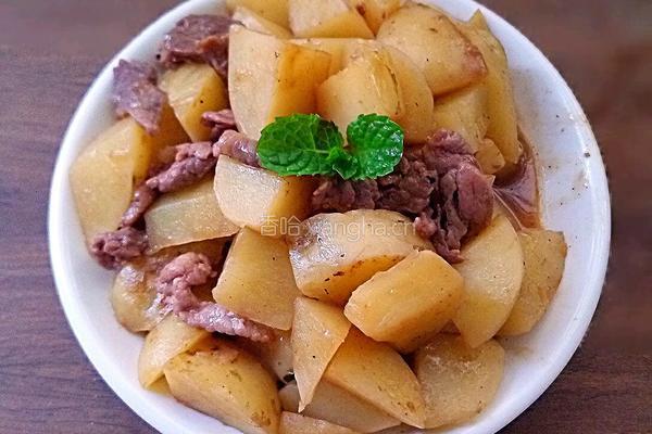土豆块炖肉的做法图解13