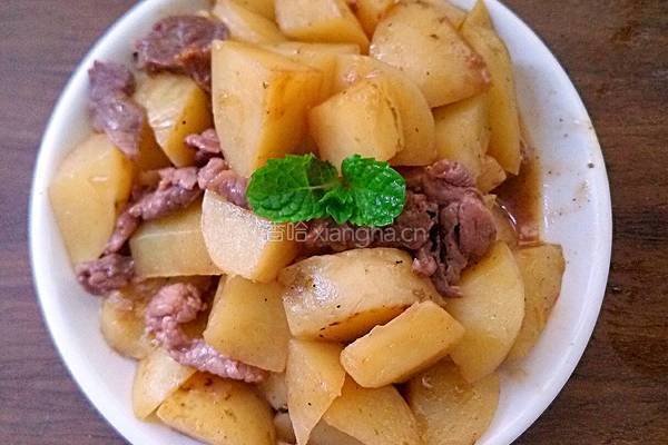 土豆块炖肉的做法图解14