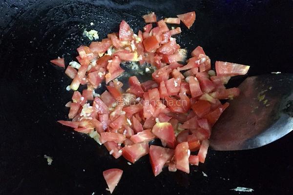 茄汁日本豆腐的做法图解5