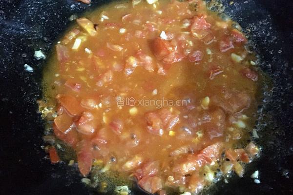 茄汁日本豆腐的做法图解6