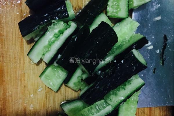 懒人菜-凉拌拍黄瓜的做法图解2