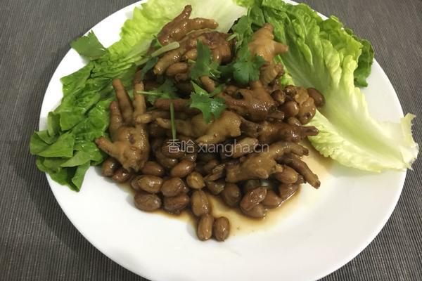 高压锅菜-酱花生鸡爪的做法图解3