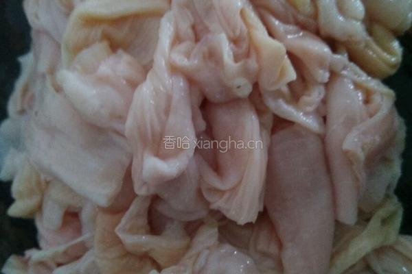 鹅肠藕尖的做法图解1