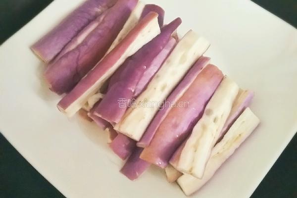 蒜香茄子的做法图解6