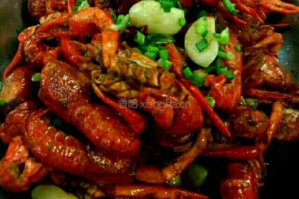 香辣油焖大虾