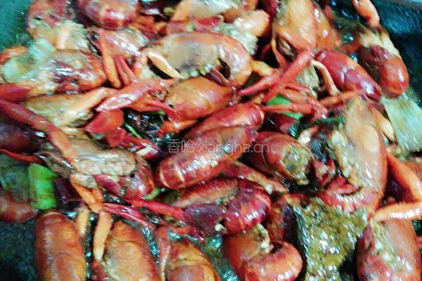 香辣油焖大虾的做法图解5