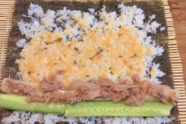 紫菜包饭的做法图解5