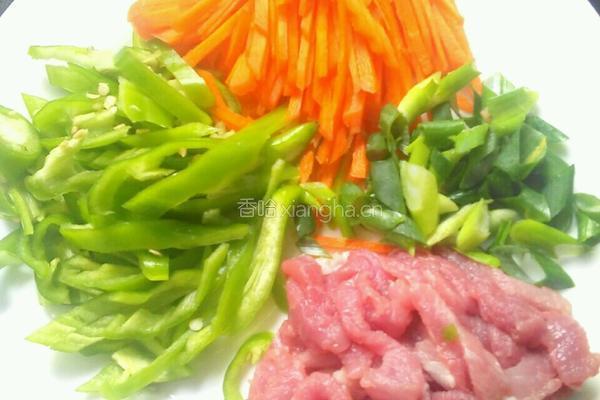 炒猪耳豆的做法图解2
