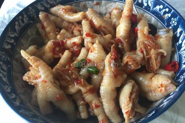 酸辣鸡脚的做法图解5