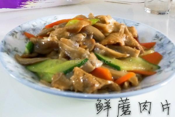 鲜蘑肉片的做法图解16