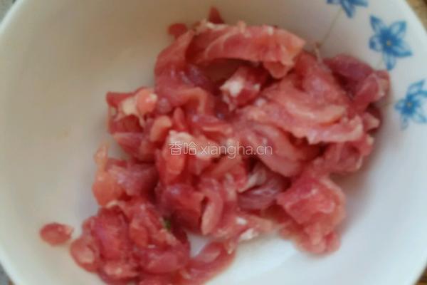 长豆角炒肉末菠菜鸡蛋汤的做法图解8