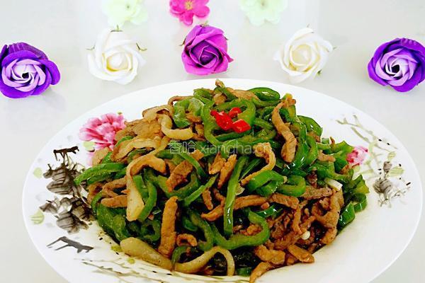 尖椒肉丝的做法图解8