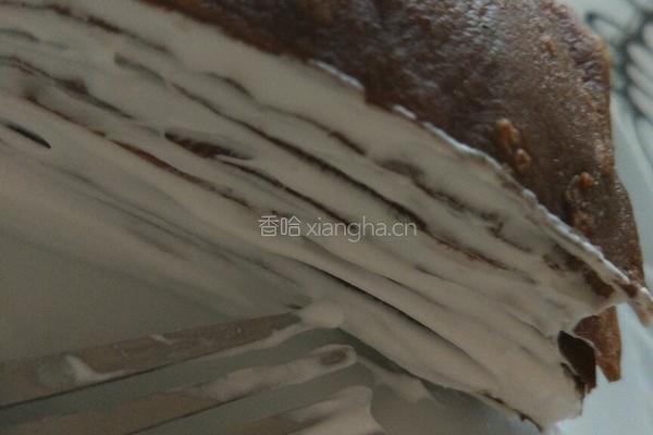 巧克力千层蛋糕的做法图解8