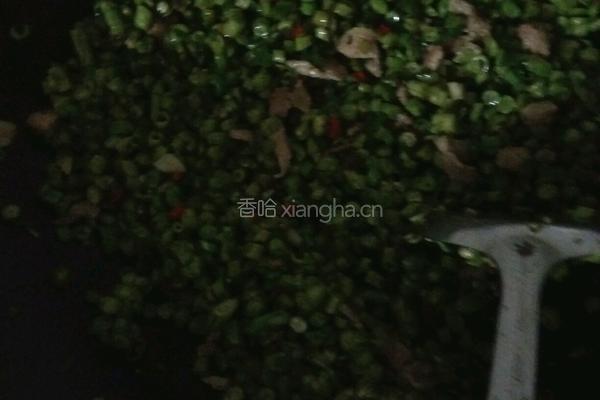 豆角炒肉的做法图解6