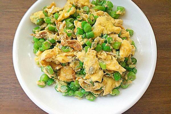 鸡蛋炒豆角的做法图解12