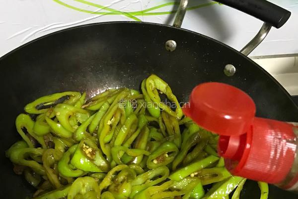 懒人青椒炒肉卷大饼的做法图解9