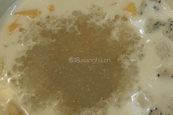 香甜西米露的做法图解6