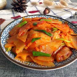 辣白菜炒土豆片的做法[图]
