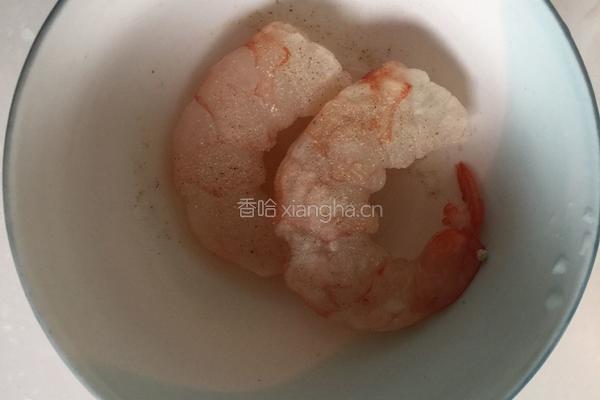 虾仁蒸水蛋的做法图解2