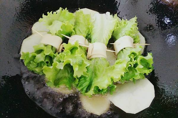 家庭版油炸馍的做法图解5