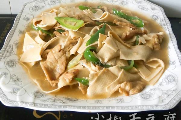 尖椒干豆腐的做法图解14