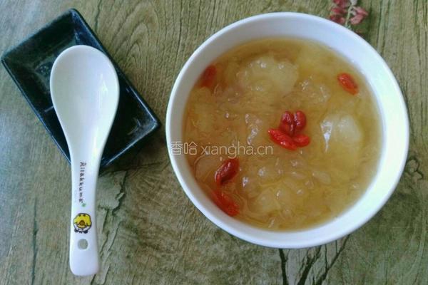 雪梨银耳羹的做法图解11