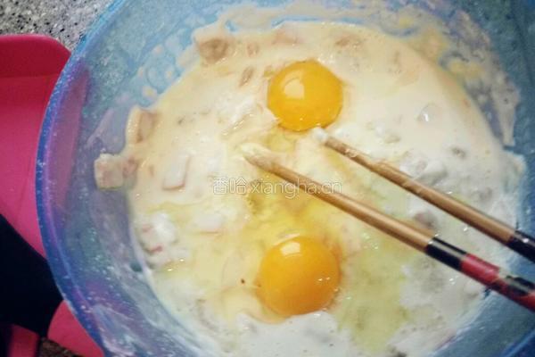 五餐肉虾仁尖椒饼的做法图解5