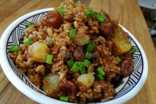 腊味土豆焖饭的做法图解5