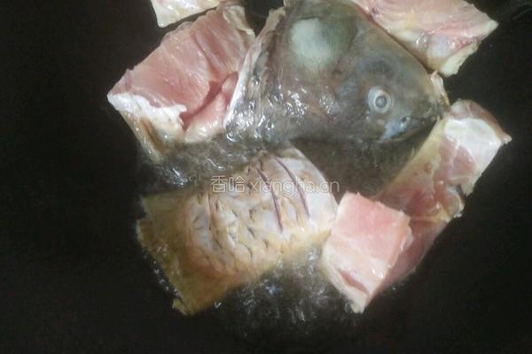河鱼煮豆腐的做法图解7
