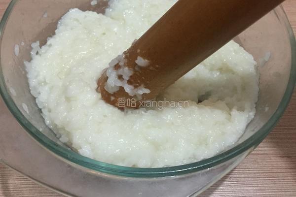 蔓越莓糯米糕的做法图解2