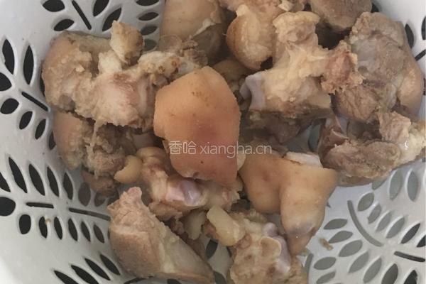 红烧猪脚的做法图解2