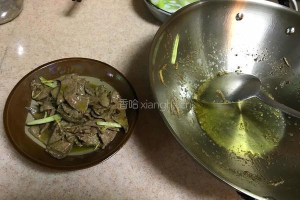 家常猪肝的做法图解7