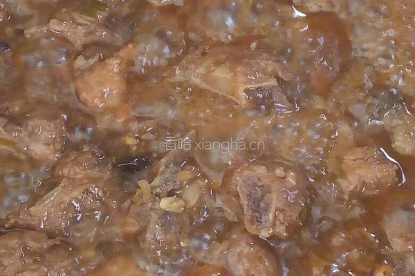 蒜香红烧豌豆排骨(电饭锅版)的做法图解11