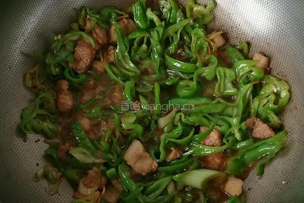 辣椒炒肉的做法图解7