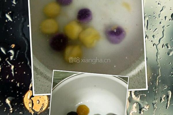 葛根芋圆西米露的做法图解2