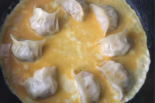 鸡蛋煎饺的做法图解1