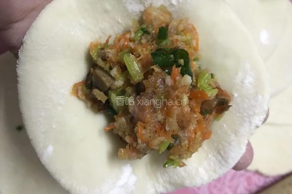 芹菜香菇肉包的做法图解7