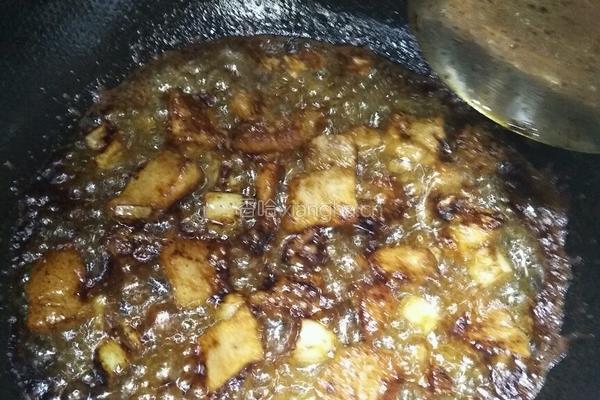 土豆炖茄子干的做法图解7