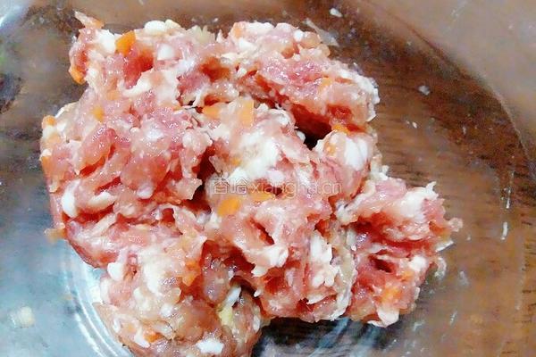 豆腐蒸肉的做法图解3