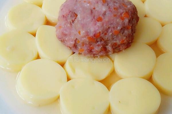 豆腐蒸肉的做法图解8