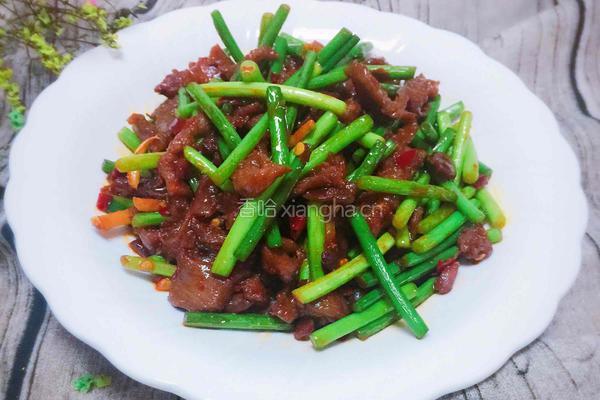 蒜薹牛肉